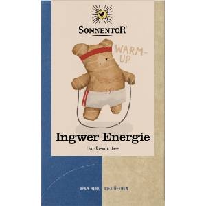 SONNENTOR Био чай „Джинджифил енергия - 18 пакетчета чай