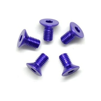 Arrowmax Alu Screw Allen Countersunk M3X6 Purple 7075 5 AM-14CS3006-P