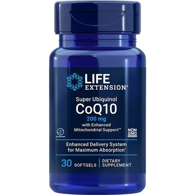 Life Extension Super ubiquinol CoQ10 200 mg 30 tablet