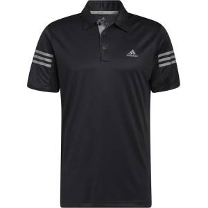 Adidas Мъжка блуза с яка Adidas 3 Stripe Polo Shirt Mens - Black