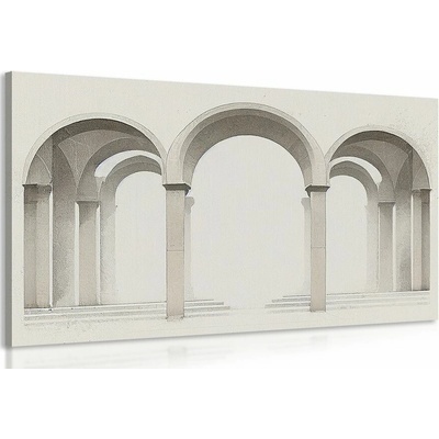 Obraz rustikální oblouky - 120x80
