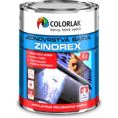 Zinorex S2211 Akrylátová farba na oceľ a pozink 9 RAL 1015 slonová kosť svetlá
