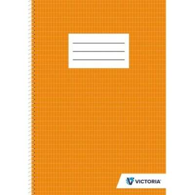 Victoria Paper Špirálový zošit A4 francúzsky štvorčekový