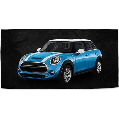 Sablio Uterák Mini sedan Čierne pozadie 30 x 50 cm