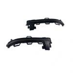 Carmart Диодни мигачи за странични огледала за bmw 5 x3 f25 (2012+), x4 f26, x5 f15, x6 f16 (2015+) - опушени с бягащ мигач