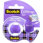 3M Лепенка Scotch, подаръчна, прозрачна, 1 бр
