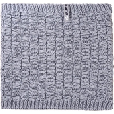 Kama S25 pletený merino nákrčník šedá