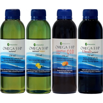 Nutraceutica OMEGA-3 HP LipoMax Q10 orange 270 ml
