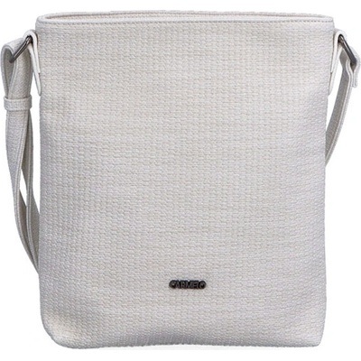 Carmelo malá dámská crossbody kabelka krémová 4308 Cream