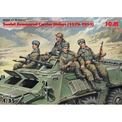 ICM Soviet Armored Carrier Riders 1979-.1991 1:35