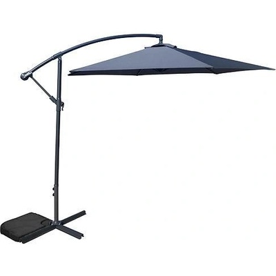 STREND PRO Slnečník DEMI 300 cm, sivý