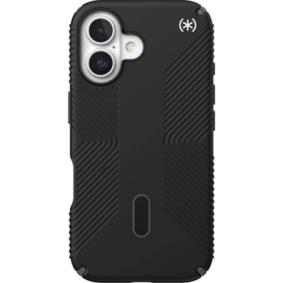 Speck Калъф Speck Presidio2 Grip, MagSafe, ClickLock, за iPhone 16, Black (24749)