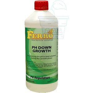 FERRO pH DOWN GROW 1л. - регулатор за понижаване на киселинността (за фазата на растеж) (11114)