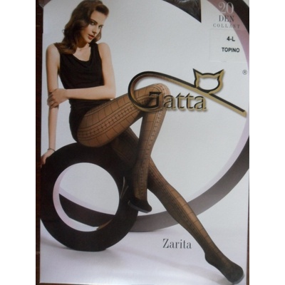 Gatta 20 DEN ZARITA 01 topino-šedé