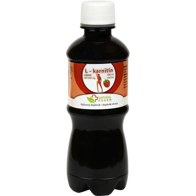 Natural Pharm L karnitín sirup malina 300 ml