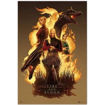 Grupo Erik editores Plagát House Of The Dragon - Fire And Blood