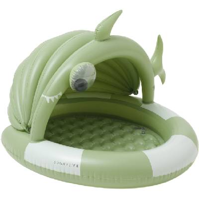 Надуваем басейн за бебета Buddy Shark Tribe (S3PPOOST)