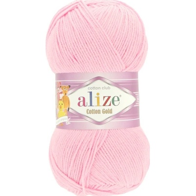 Alize Cotton Gold 518 světle růžová