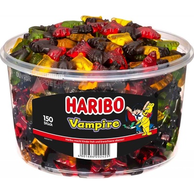 Haribo Vampires Želé bonbony vampíři s lékořicí 1200 g