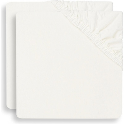 Jollein Napínacie prestieradlo 2 ks Ivory 60x120