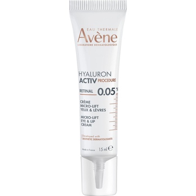 Avène Hyaluron Activ Procedure Микролифтинг крем за околоочен контур и устни, 15 ml