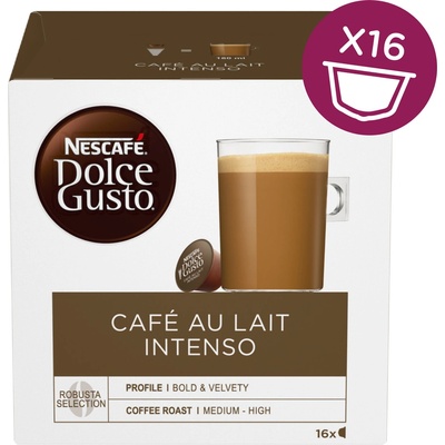 Nescafé Dolce Gusto Café Au Lait Intenso kávové kapsule 16 ks