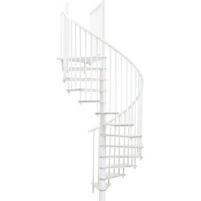 Minka STAIRS Kombinované točité schodiště Switch bílá/bílá pr. 120 cm