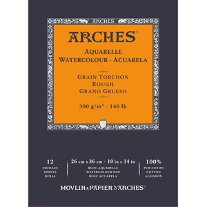 ARCHES Watercolour Rough Скицник 12 26 x 36 cm 300 g (A1795103)