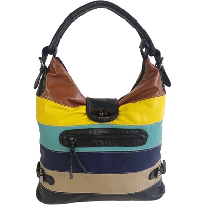 Многоцветна дамска чанта - Emian