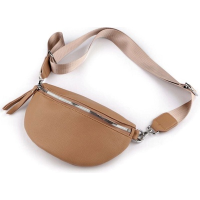 Kabelka crossbody 24x16 cm střední 4 béžová