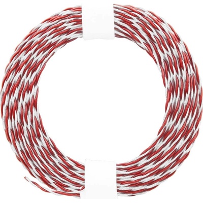 Donau Elektronik 210-05 2 x 0.04 mm² + 2 x 0.04 mm² červená, bílá 10 m