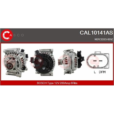 ALTERNATOR 12V 200A INA