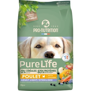 Pro-Nutrition PureLife Adult Light/Sterilised 2 kg