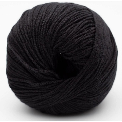 Příze bavlněná BC GARN Alba GOTS 50 g různé odstíny Barva: 22 BLACK