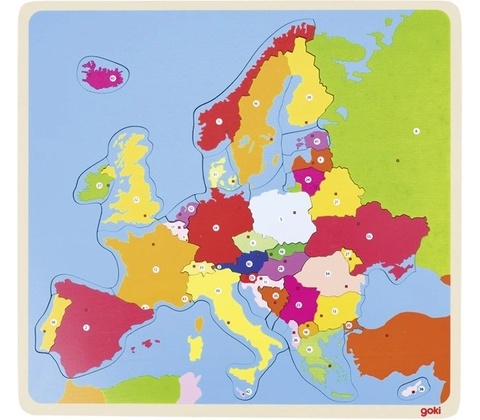 Goki mapa Európy