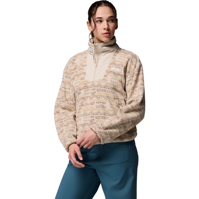 Columbia Sequoia Grove Printed Half Zip bežová