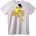 NOONEBRAND Тениска с Туити и Gucci Лого - M, White