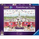 Ravensburger Пъзел Ravensburger от 1000 части - Капризите на Короната (12000986)