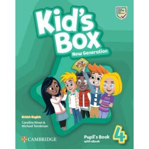 Kid's Box New Generation Level 4 Pupil's Book with eBook British English (ISBN: 9781108795487)