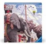 Ravensburger Puzzle 750 Art&Soul Around the World in 80 Days