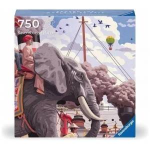 Ravensburger Puzzle 750 Art&Soul Around the World in 80 Days