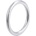 Silenti Jewelry Сребърен пръстен "Скромност" - 7 - 54.5мм (17.2мм диам. )