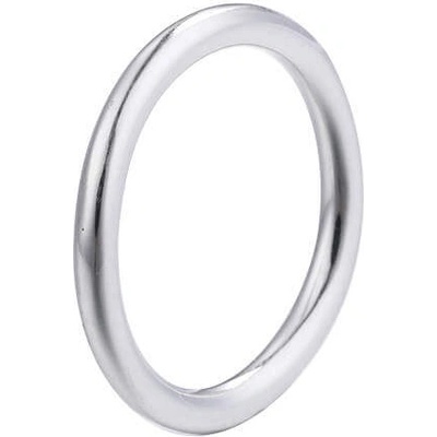 Silenti Jewelry Сребърен пръстен "Скромност" - 7 - 54.5мм (17.2мм диам. )