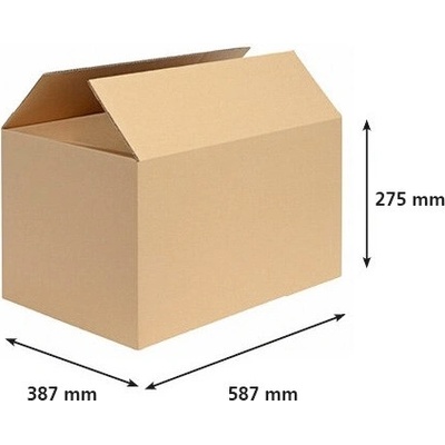 Obaly KREDO Kartonové krabice 600 x 400 x 300 mm 5VVL – Zbozi.Blesk.cz