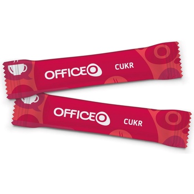 OFFICEO Porcovaný cukr v roličkách Office Depot, 1000 x 4 g