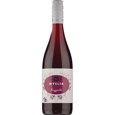 Myslík Winery Ríbezľové víno frizzante polosladké červené 0,75 l