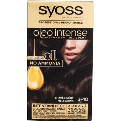 Syoss Oleo Intense Permanent Oil Color permanentní olejová barva na vlasy bez amoniaku 4-60 Gold Brown 50 ml