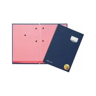 Angela Ciampagna Pagna Offer DE LUXE Stoffeinband 20 Fächer blau