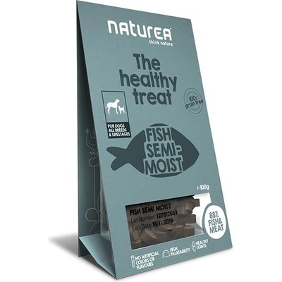 Naturea TREAT - рибни парченца, 100г