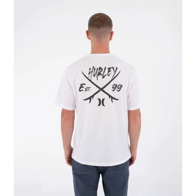 Hurley Printing Press Evy S/S bílá